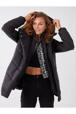 LC Waikiki Women's Hooded Plain Puffer Coat