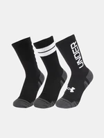 Under Armour UA Perf Tech Nov Crew Ponožky 3 páry Černá