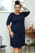 Női ruha Karko Navy Blue