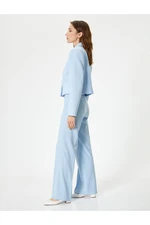 Koton Palazzo Trousers High Waist