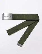 Carhartt WIP Clip Belt Chrome Office green