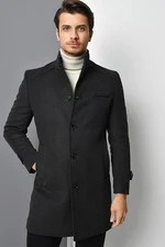 PLT8391 DEWBERRY MEN'S COAT-ANTHRACITE