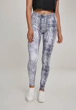 Women's leggings with snake pattern