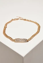 XOXO necklace - gold colors