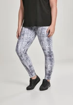 Women's leggings with snake pattern