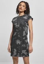 Women's bleached dress black/grey