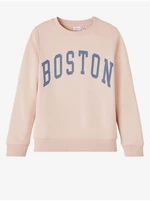 Light pink girl's sweatshirt name it Tera - Girls