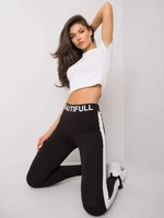 Női leggings Fashionhunters i523_LA-LG-T-53.69Pczarny