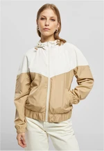 Women's windbreaker Arrow white sand/beige