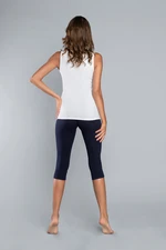 3/4 leggings - navy blue