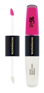 Dermacol Dlouhotrvající dvoufázová barva na rty a lesk 16H Lip Colour (Extreme Long-Lasting Lipstick) 4 + 4 ml 8