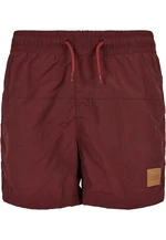 Chlapecké Block Swim Shorts cherry