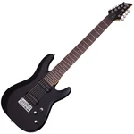 Schecter Deluxe C-8 Negru satinat