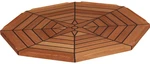 Talamex Teak Tabletop Eight 55cm Stolik kokpitowy, fotel jachtowy