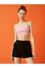 Koton Thin Straps Crop Singlet