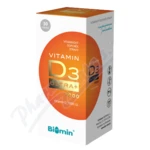 BIOMIN Vitamin D3 Ultra+ 7000 I.U. 30 tvrdých kapsúl