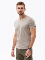 Ombre Classic BASIC men's T-shirt with a serape neckline