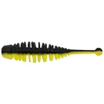 Berkley gumová nástraha powerbait naiad black sunshine yellow - 3 cm 12 ks