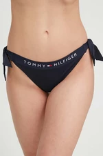 Plavkové nohavičky Tommy Hilfiger tmavomodrá farba,UW0UW04497