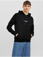 Men's Black Hoodie Jack & Jones Vesterbro - Men's