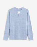 Light blue men's sweater Celio Gelano