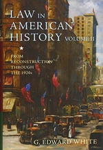 Law in American History, Volume II