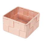 Ružový kúpeľňový organizér Compactor Stan, 12 x 12 cm