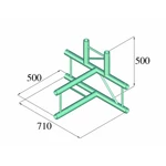 Alutruss BILOCK BQ2-PAT42V 2-bodová rampa rohové viazanie na 4 smery 90 °