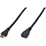 Digitus HDMI predlžovací kábel #####HDMI-A Stecker, #####HDMI-A Buchse 5.00 m čierna AK-330201-050-S high speed HDMI s e