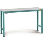 Manuflex LU7143.5021 ESD pracovný stôl UNIVERSAL špeciálny základný stôl s gumovou doskou, ŠxHxV = 2500 x 800 x 722-1022