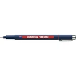 Edding 4-180001002 edding 1800 popisovač  červená 0.25 mm 1 ks