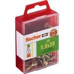 Fischer  653963 skrutka so zápustnou hlavou 5 mm 20 mm krížová dražka Pozidriv     glavanizované zinkom 20 ks