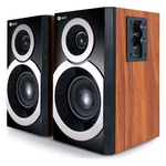 Reproduktory C-Tech SPK-310WD, 2.0 (SPK-310WD) drevené reproduktory • elegantný dizajn • stereo zvuk • ovládanie hlasitosti a výšok • vstup na slúchad