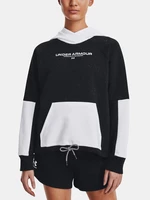 Under Armour Sweatshirt Rival + Fleece Hoodie-BLK - Women