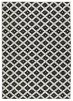 Kusový koberec Twin-Wendeteppiche 103124 schwarz creme-120x170