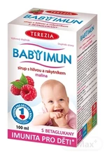 TEREZIA BABY IMUN sirup s hlivou a rakytníkom