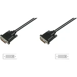 Digitus DVI prepojovací kábel #####DVI-D 24+1pol. Stecker, #####DVI-D 24+1pol. Stecker 2.00 m čierna AK-320108-020-S guľ