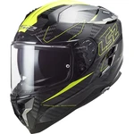 Moto přilba LS2 FF327 Challenger CT2 Fold  Gloss H-V Yellow  XS (53-54)