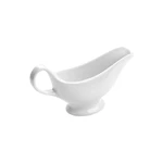 Biela porcelánová nádoba na omáčku Premier Housewares Gravy Boat