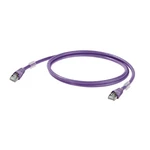 Weidmüller 1201270200 RJ45 sieťové káble, prepojovacie káble CAT 6A S/FTP 20.00 m purpurová UL certifikácia 1 ks