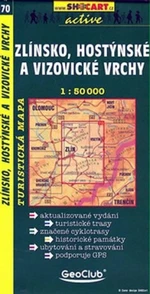 Zlínsko, Hostýnské a Vizovické vrchy 1:50 000