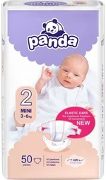 PANDA Mini Detské plienky 3-6 kg 50 ks