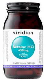 VIRIDIAN Betaine HCL 90 kapsúl