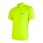 Men's Jersey Sensor Cyklo Entry Neon Yellow