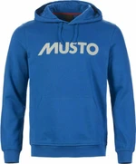 Musto Essentials Logo Pulóver Aruba Blue 2XL