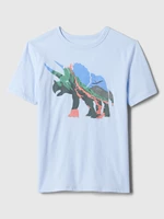 Light blue boys' T-shirt with GAP print