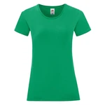 Iconic Women's Green Fruit of the Loom Women's T-shirt