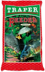 Traper krmítková směs secret 1 kg - feeder červený