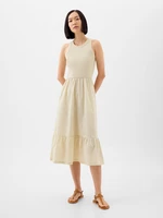 Beige women's midi dress GAP