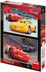 Puzzle Cars 3: Závodníci - 2x77 dílků